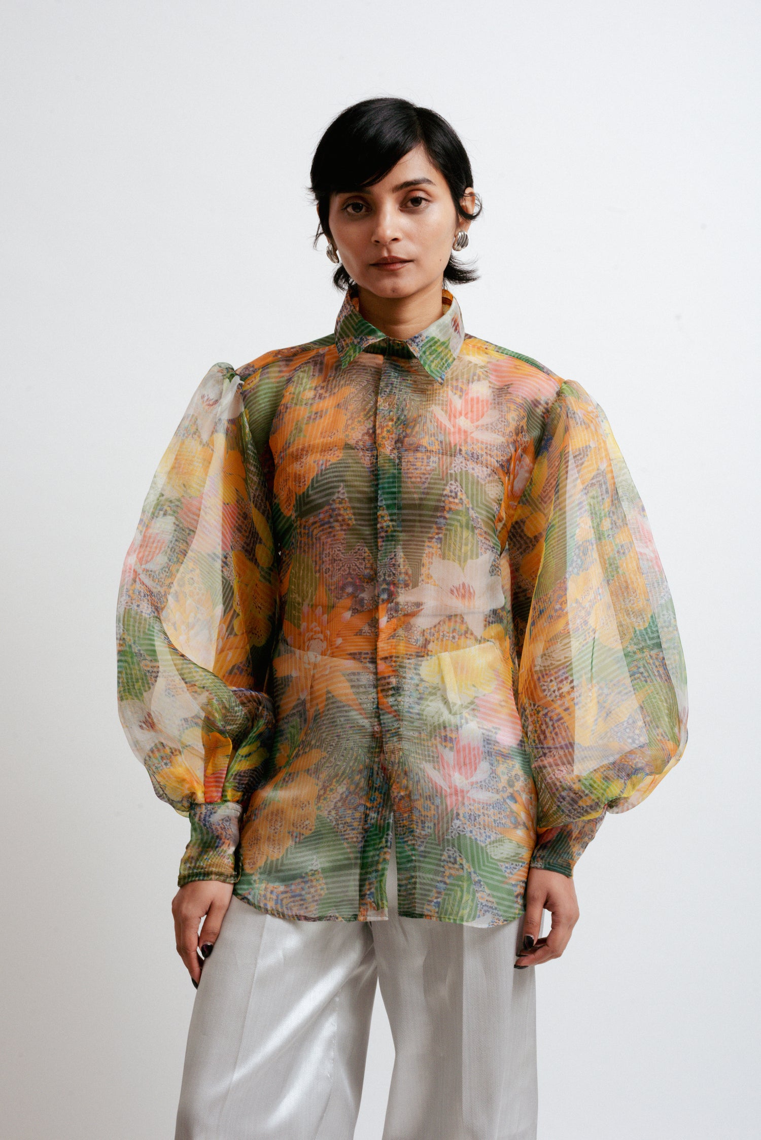 DREAMSCAPE ORGANZA SHIRT