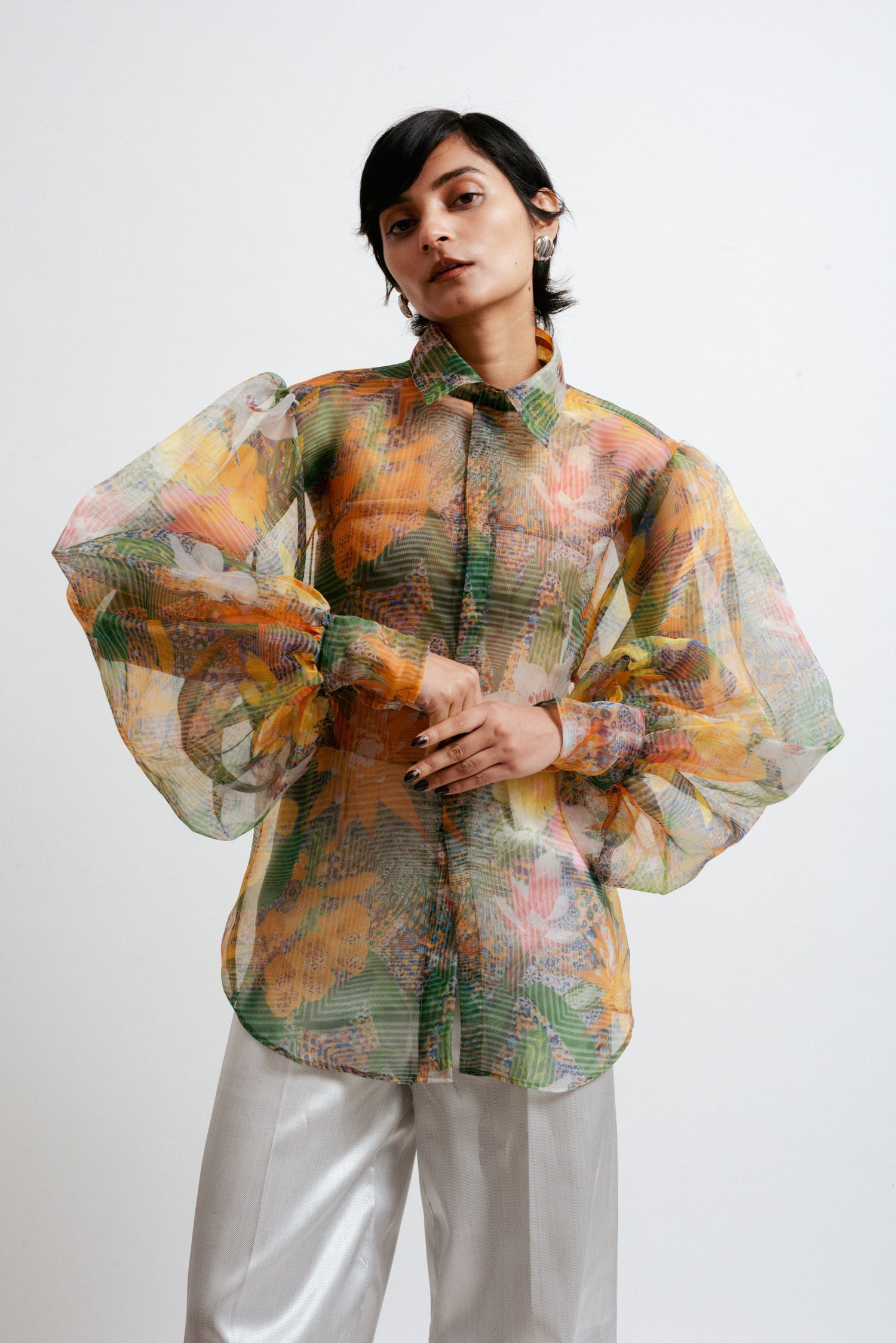 DREAMSCAPE ORGANZA SHIRT
