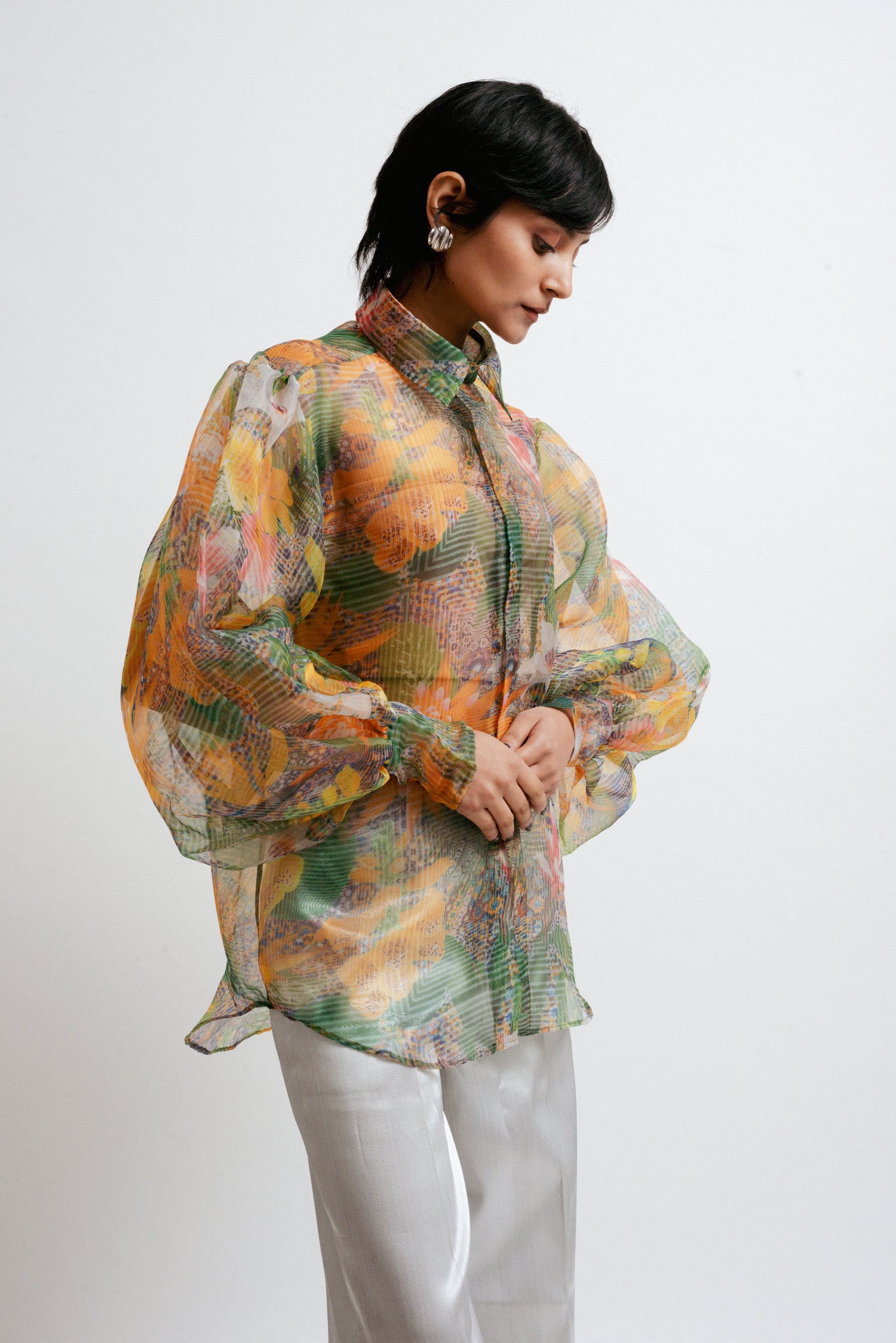 DREAMSCAPE ORGANZA SHIRT
