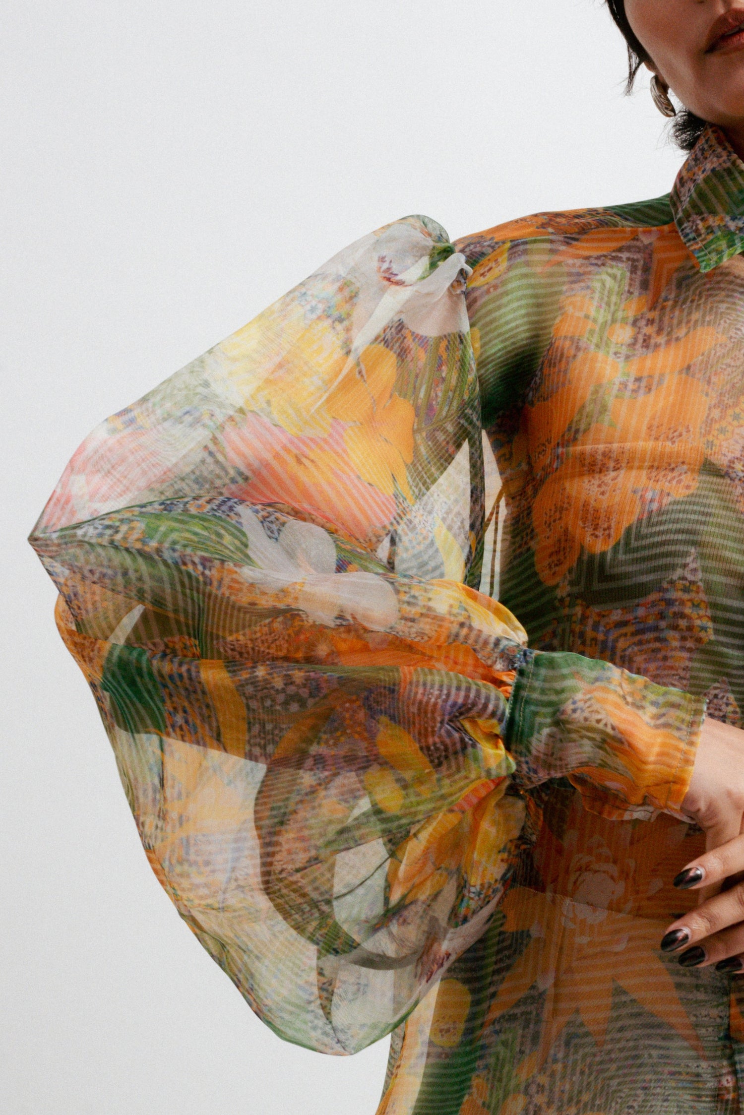 DREAMSCAPE ORGANZA SHIRT