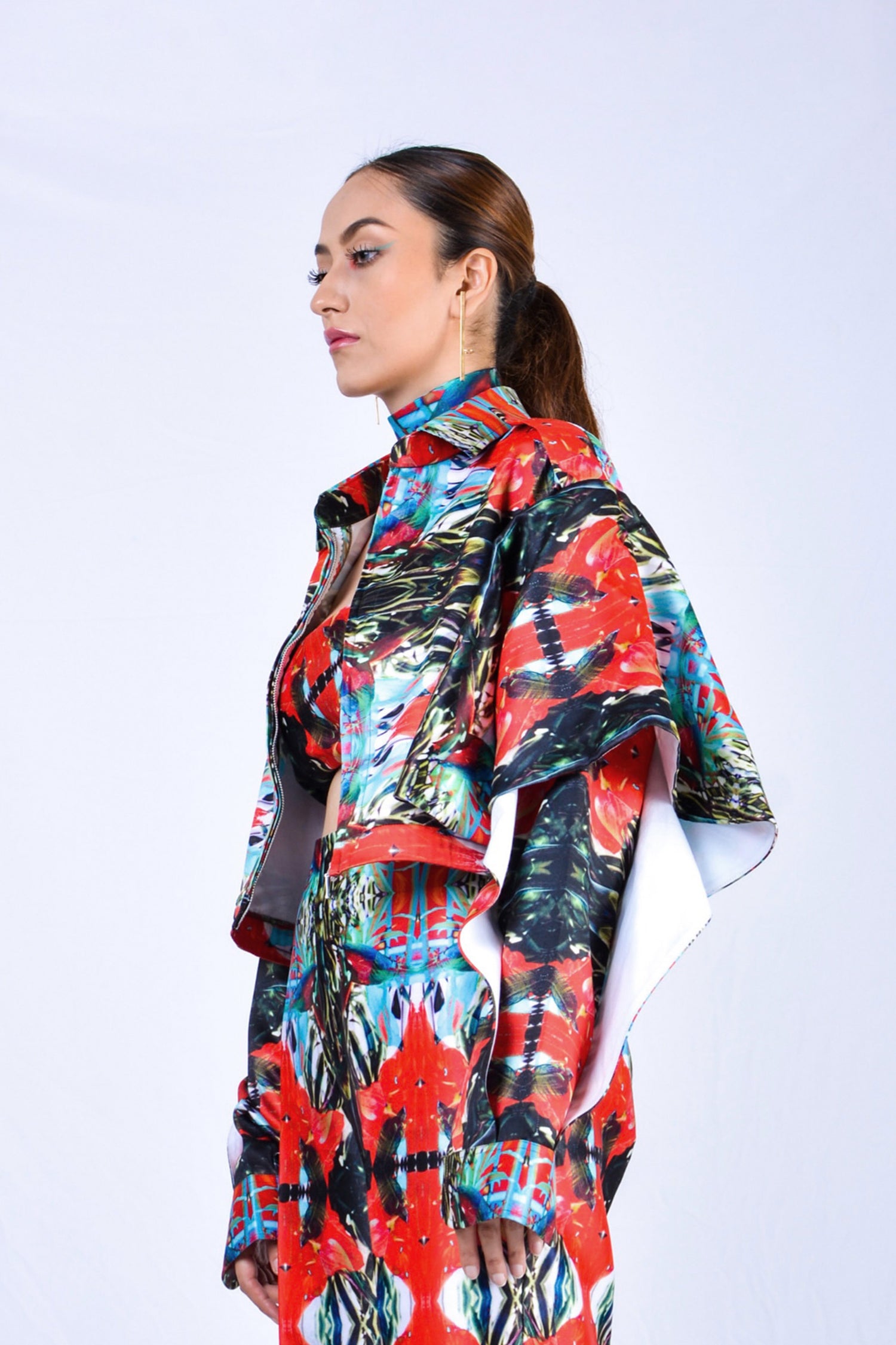 THE OTHER WORLD CROPPED JACKET