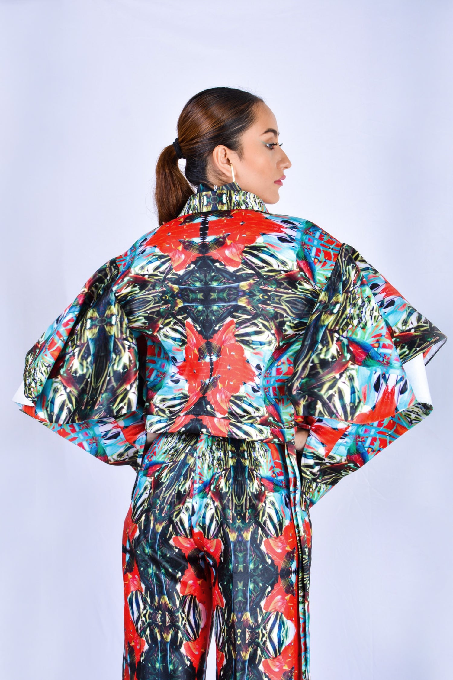 THE OTHER WORLD CROPPED JACKET