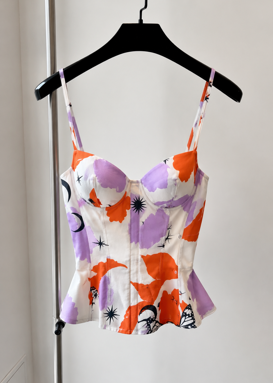 Interstellar Bloom Corset Top