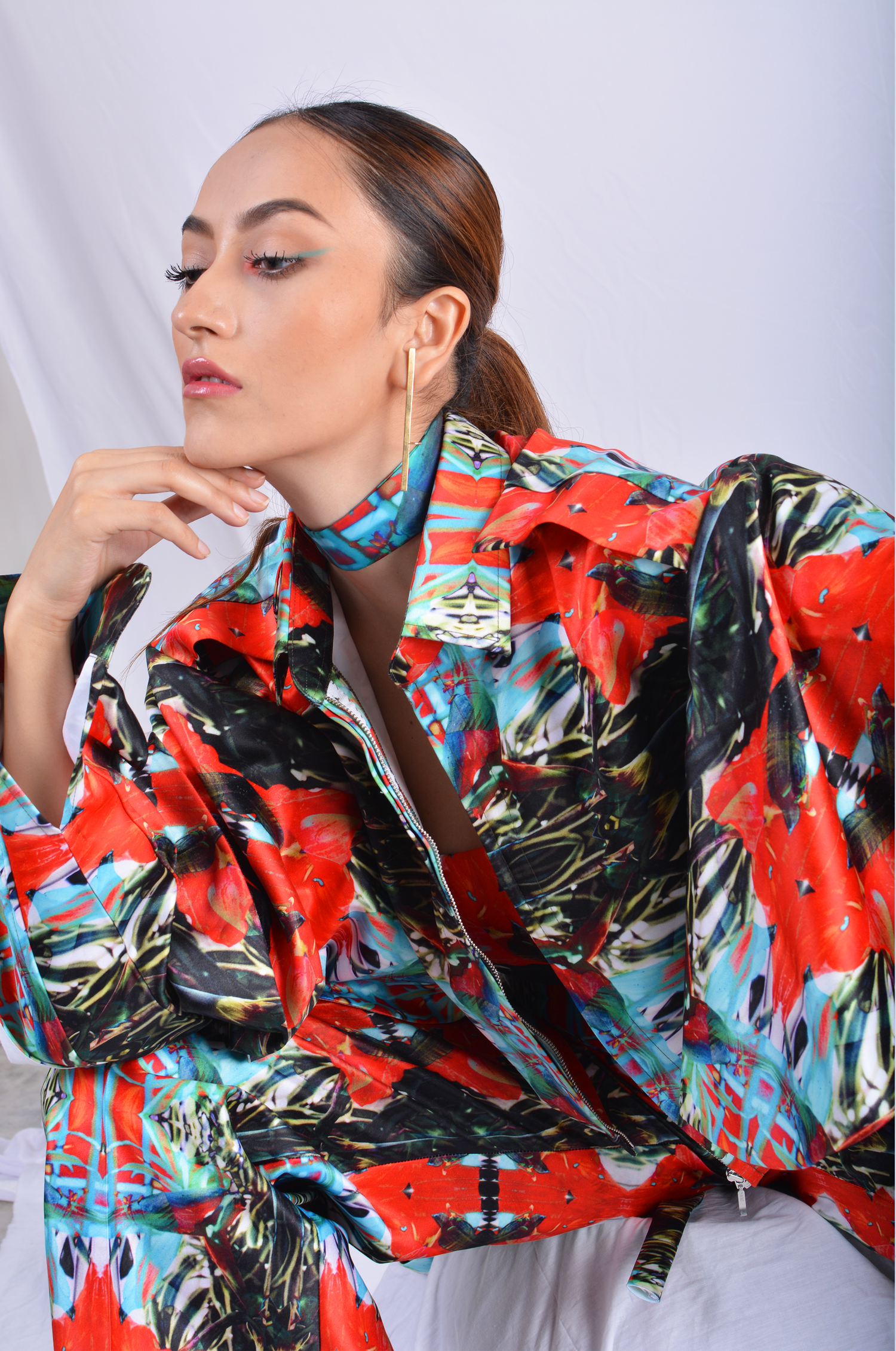 THE OTHER WORLD CROPPED JACKET