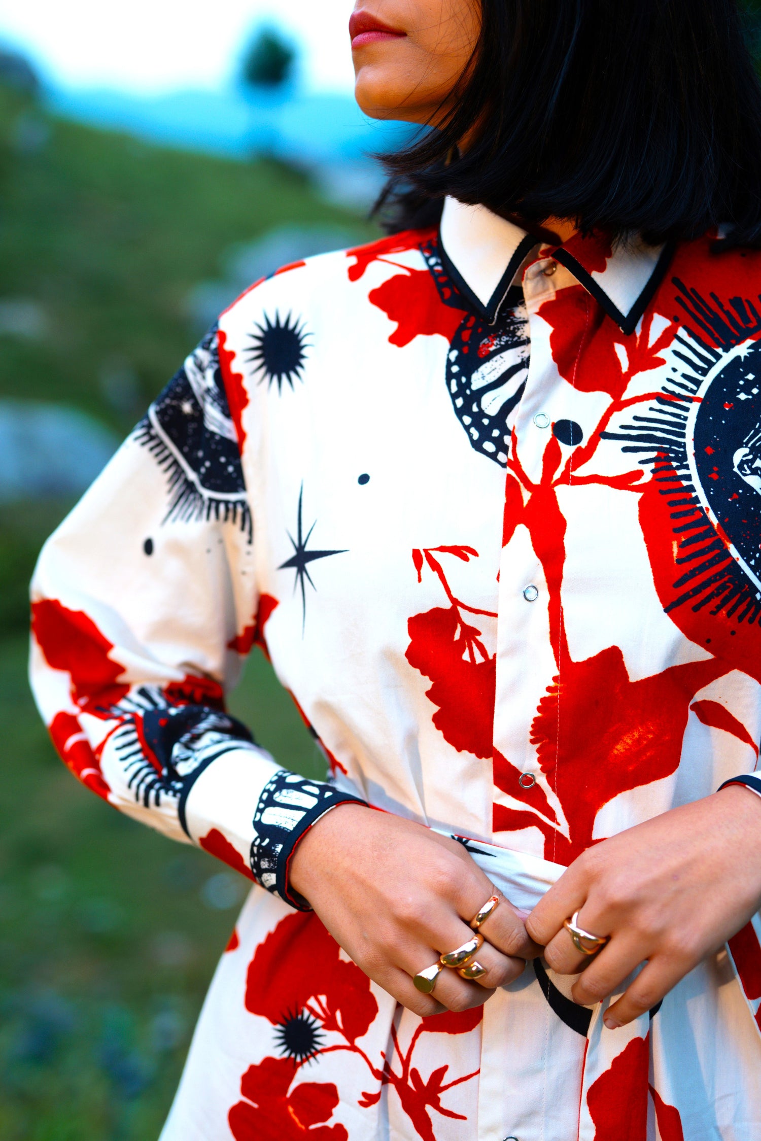 THE INTERSTELLAR SHIRT DRESS