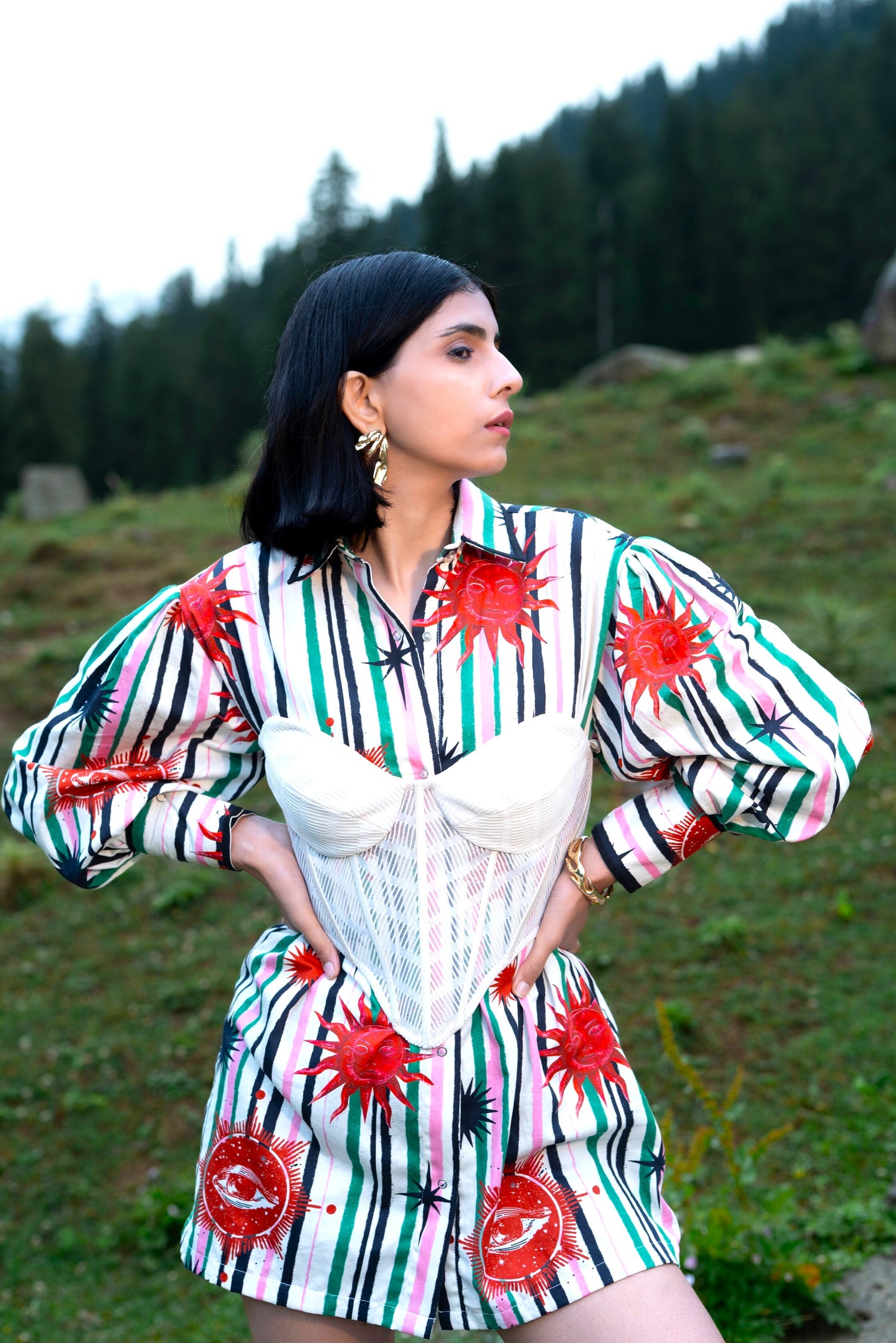 THE AURORA SHIRT DRESS