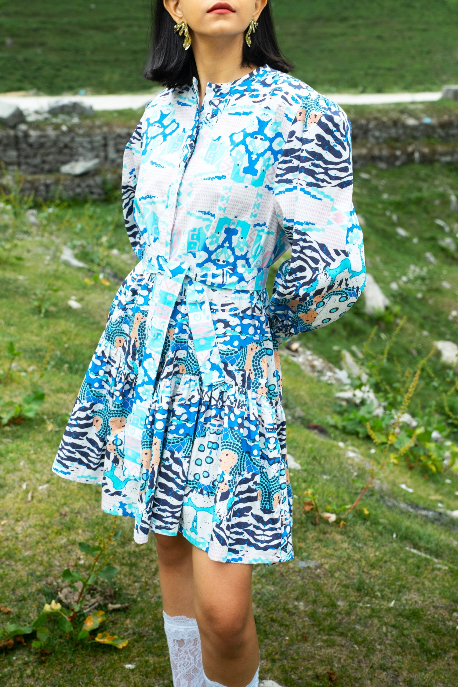 ASTRAL MIRAGE MINI DRESS