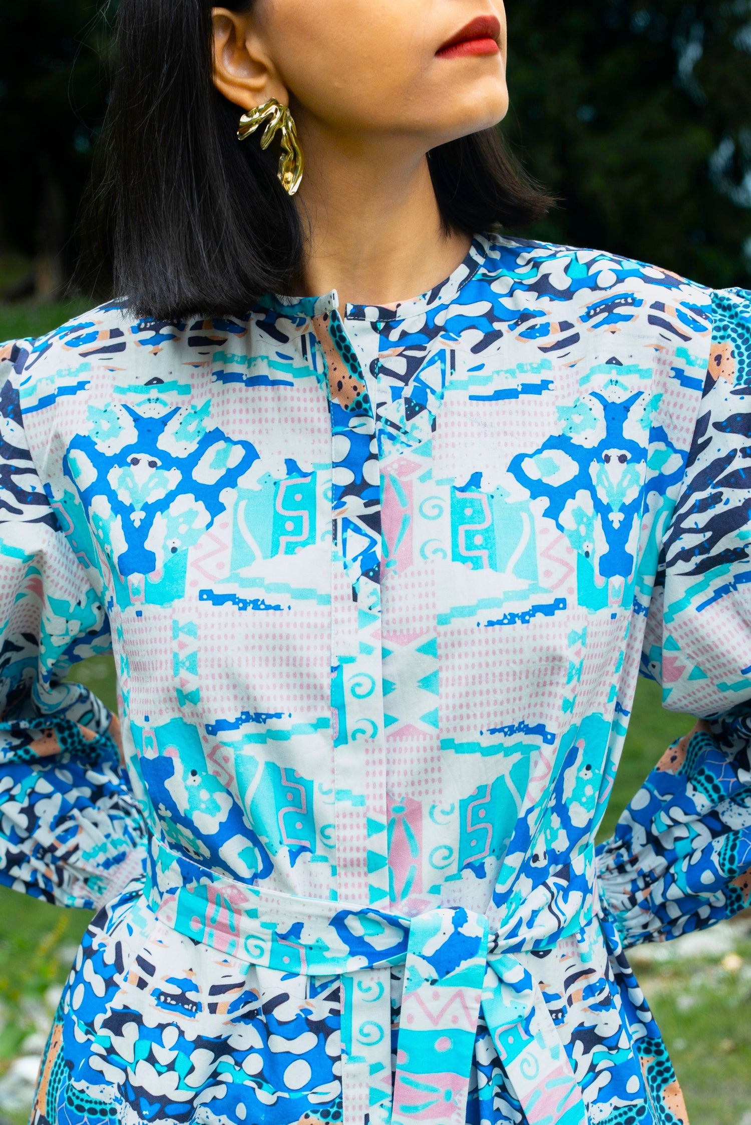 ASTRAL MIRAGE MINI DRESS