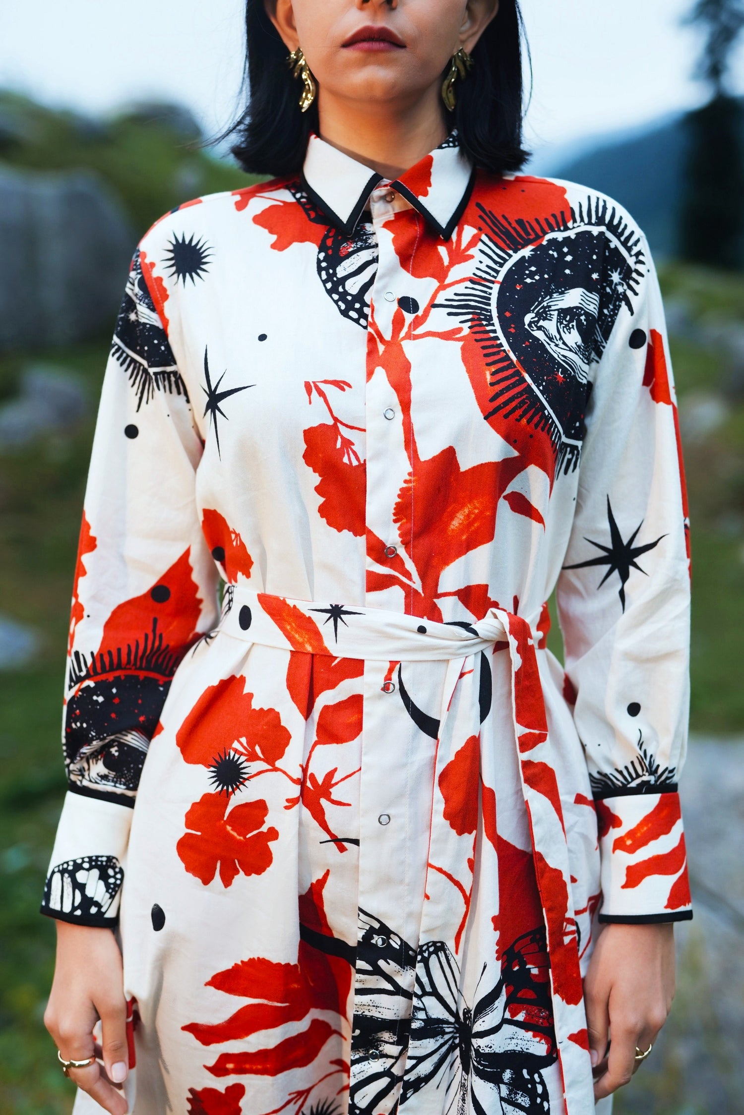 THE INTERSTELLAR SHIRT DRESS