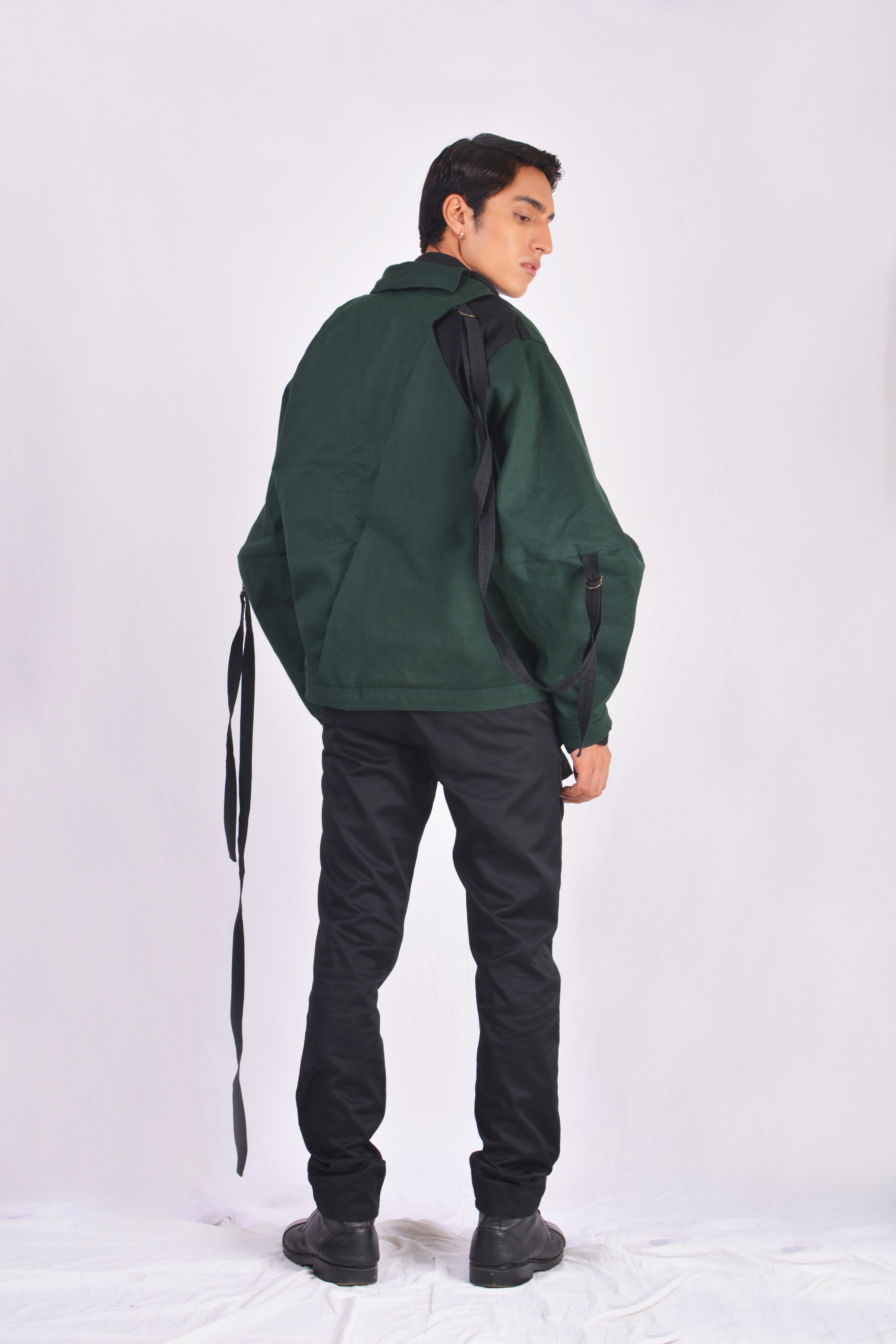 【美品】NEAU Light doeskin 2way jacket NEAU Light doeskin 2way jacket(-d.navy-)