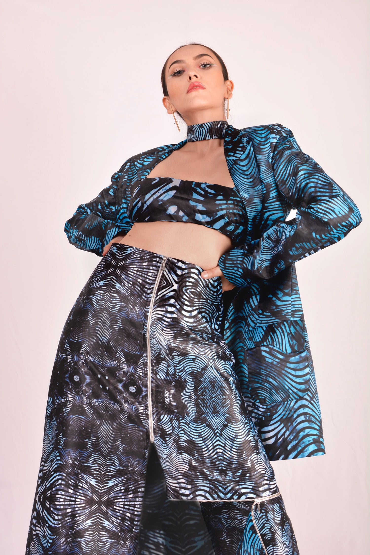 ELECTRIC WAVE CO-ORD SET
