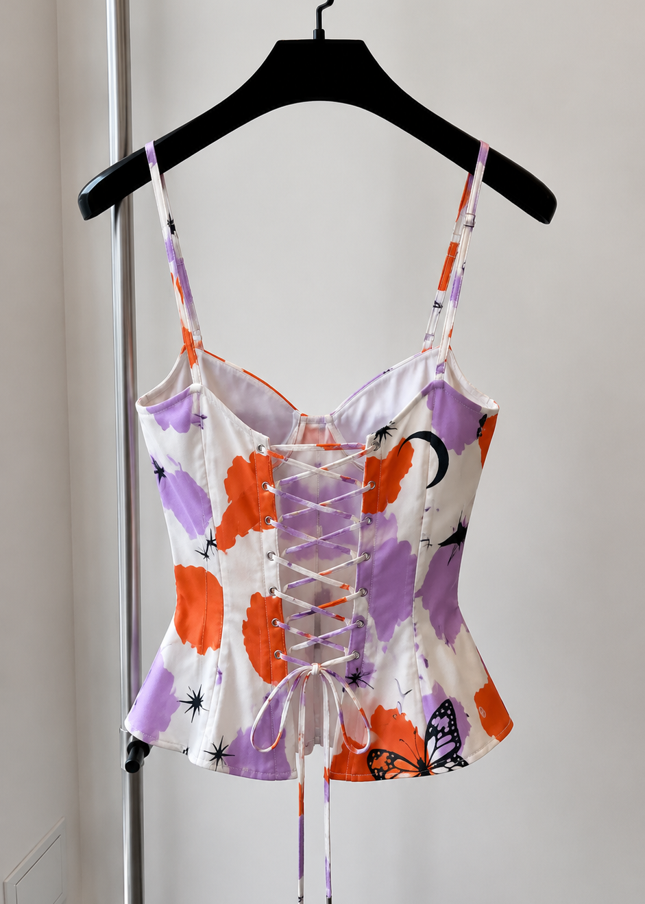 Interstellar Bloom Corset Top
