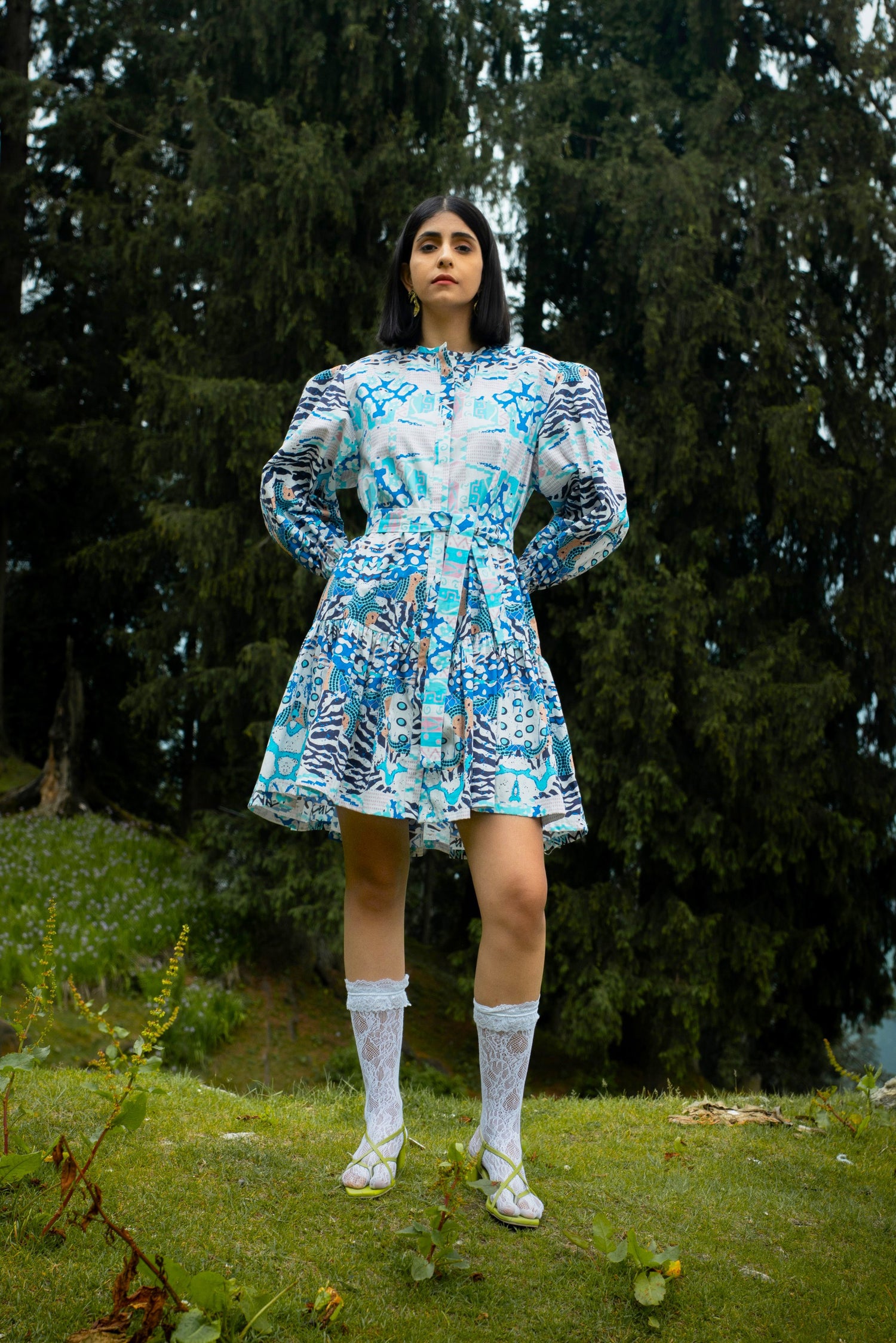ASTRAL MIRAGE MINI DRESS