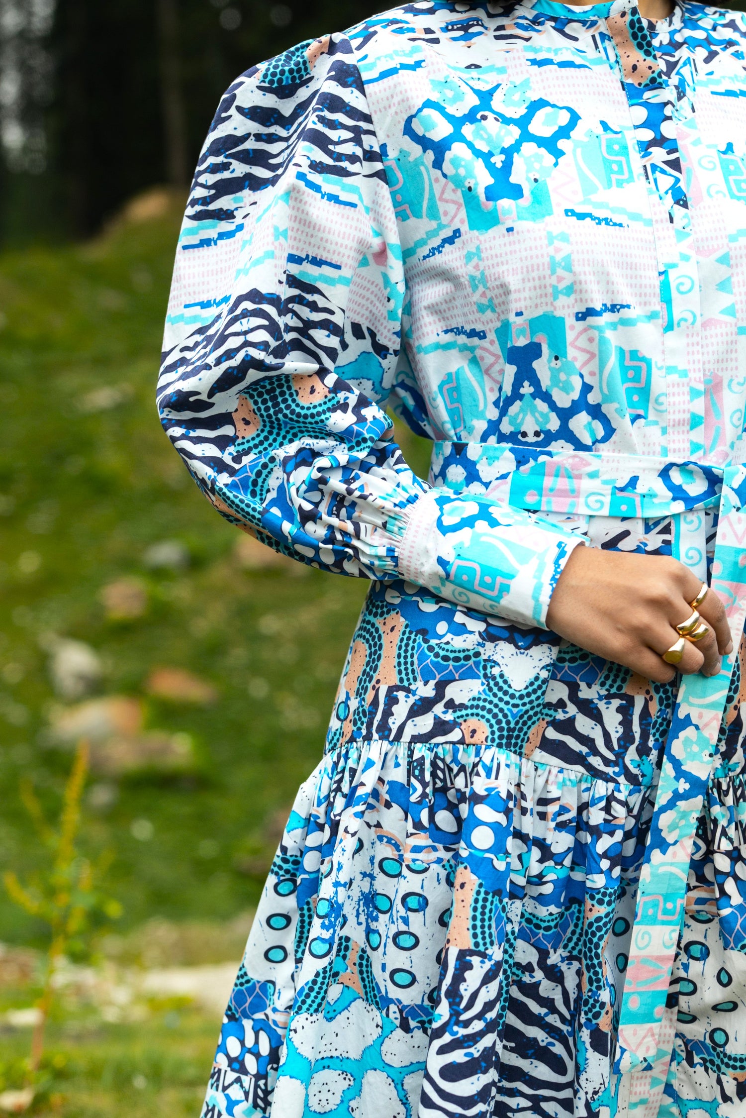 ASTRAL MIRAGE MINI DRESS