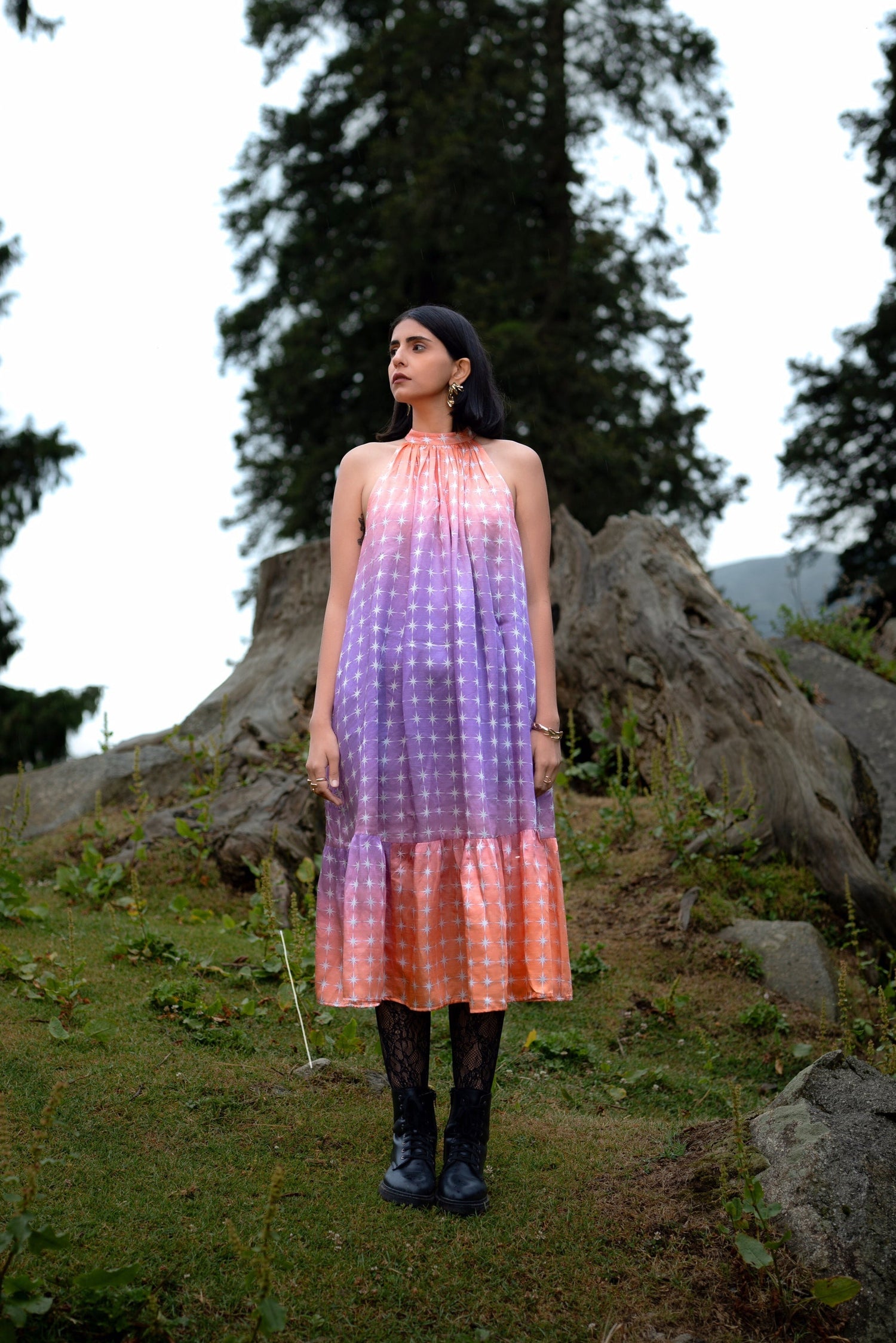 THE TWILIGHT HALTER DRESS