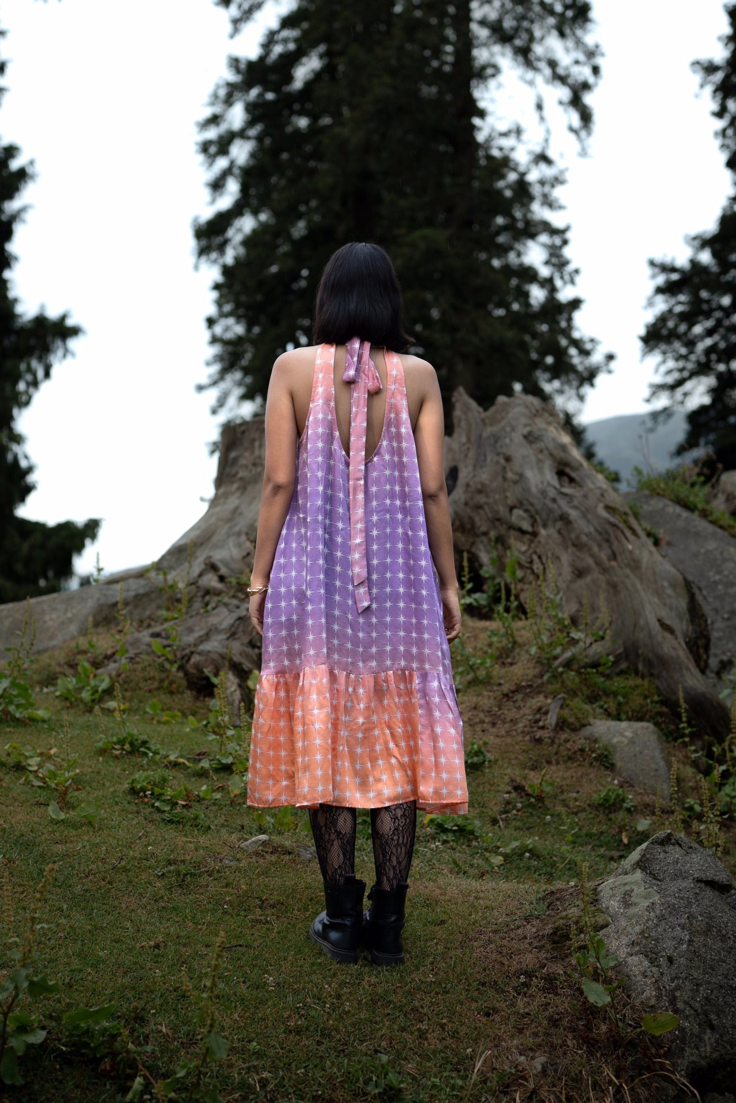THE TWILIGHT HALTER DRESS